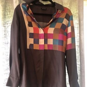 Worth Patterned Blouse